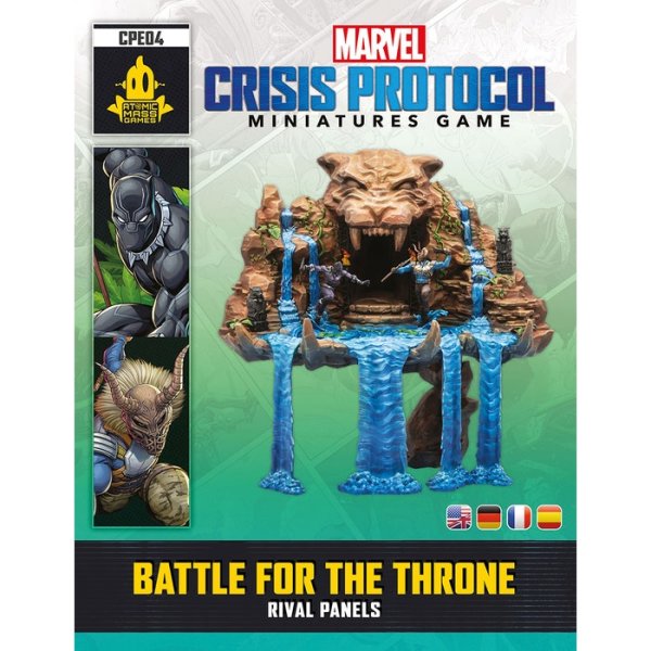 Marvel: Crisis Protocol - Rival Panels: Battle for the Throne (Rivalenset “Kampf um den Thron”) (DE/EN)