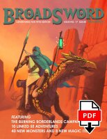 Broadsword Monthly #17 (Burning Borderlands) Print...