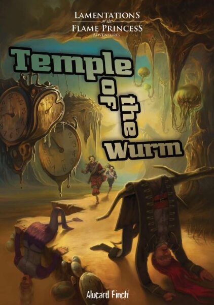 Lamentations of the Flame Princess RPG: Temple of the Wurm (EN)