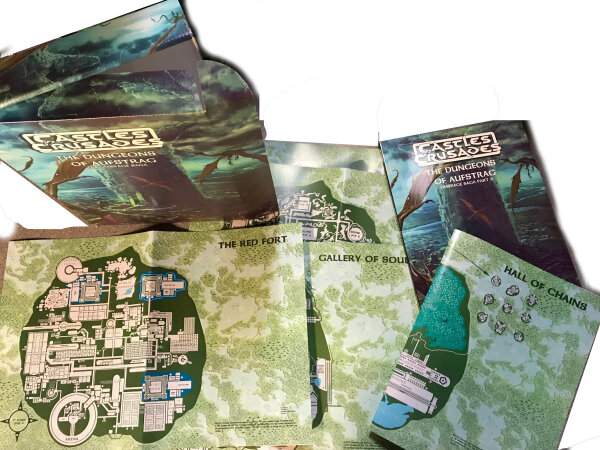 Castles and Crusades RPG: The Dungeons of Aufstrag Box Reprint (EN)