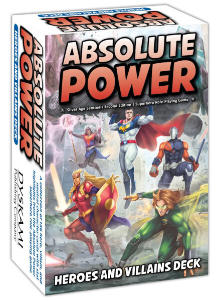 Absolute Power RPG: Heroes & Villains Deck (EN)