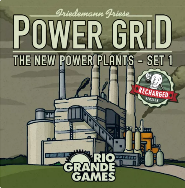Power Grid: Recharged New Power Plants Set 1 (EN)