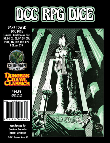 DCC RPG: Dark Tower Dice (EN)