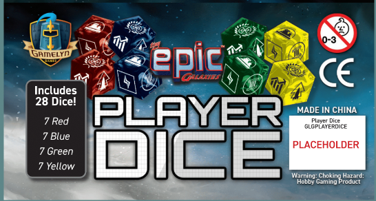 Tiny Epic Galaxies: Players Dice