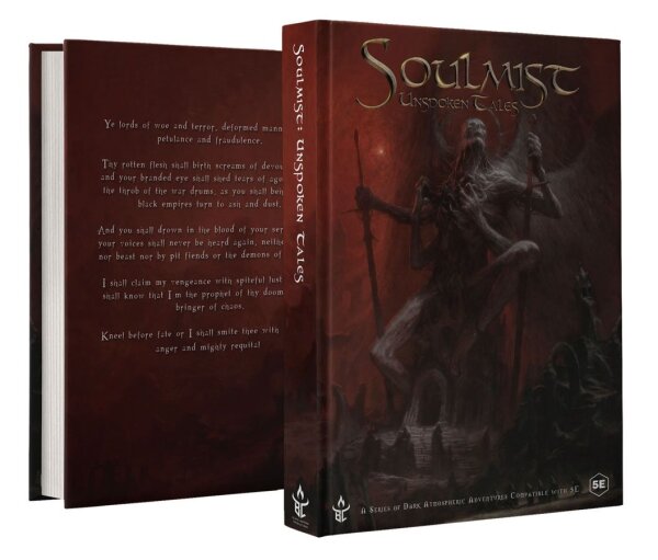Soulmist RPG: Unspoken Tales 3-Book Bundle with Slipcase