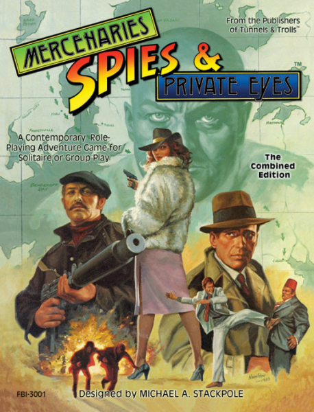 Mercenaries Spies & Private Eyes RPG Hardcover (EN)