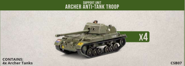 Clash of Steel: Archer Anti-Tank Troop (4)