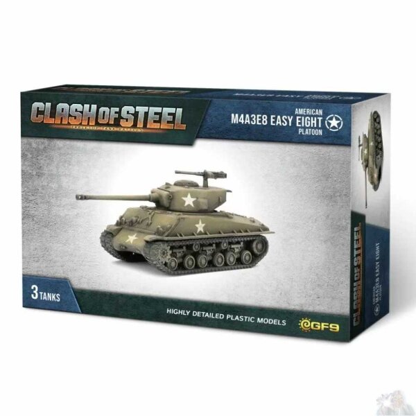 Clash of Steel: M4A3E8 Easy Eight Tank Platoon (3)