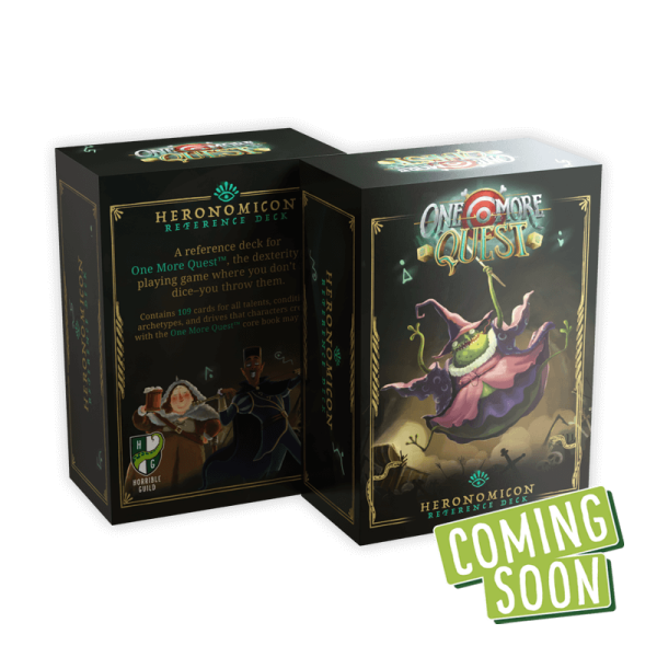 One More Quest RPG: Heronomicon Reference Deck (EN)