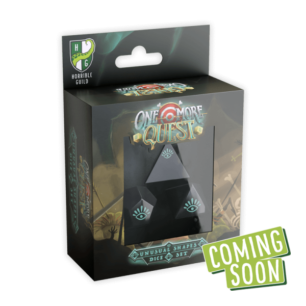 One More Quest RPG: Unusual Shapes Dice Set (EN)