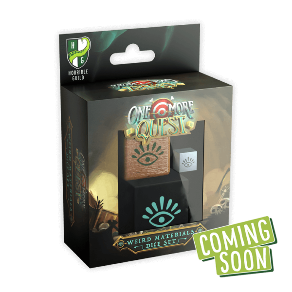 One More Quest RPG: Weird Materials Dice Set