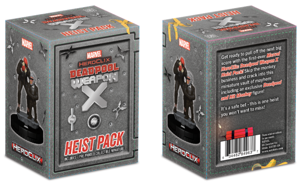 Marvel HeroClix: Deadpool and Hit-Monkey Heist Pack