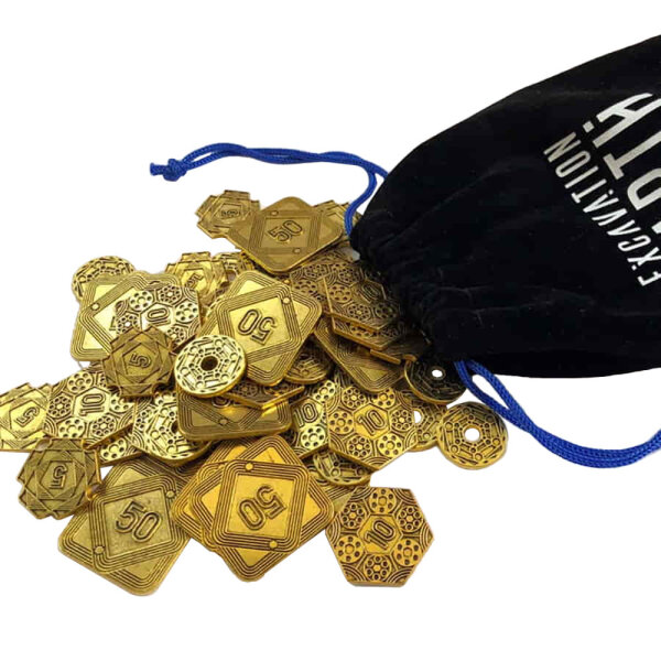 Excavation Earth: Deluxe Alien Metal Coins (EN)