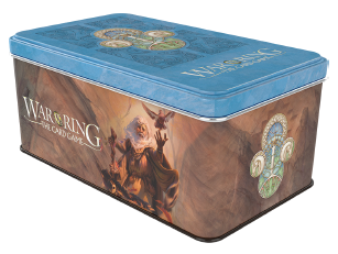 War of the Ring - The Card Game: Free People Card Box and Sleeves Radagast Version