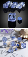 Resin Dice Set (7) Peacock