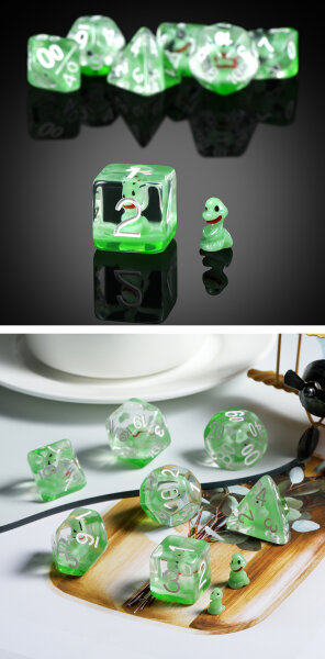 Resin Dice Set (7) Snake