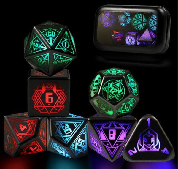 ED Dice Set (7) Gen 2 Retro