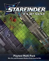 Starfinder Flip-Mat Second Edition Playtest Multi-Pack