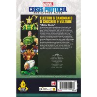 Marvel: Crisis Protocol - Electro, Sandman, Shocker &...