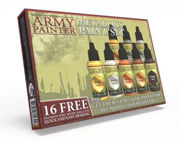 Warpaints Metallic Paint Set