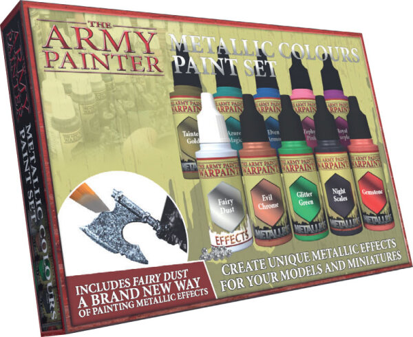 Warpaints Metallic Colour Paint Set