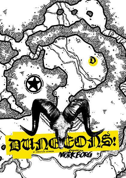 Mörk Borg RPG Dungeons! (EN)