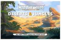 Into the Wilds - Battlemap Books: Deserts & Jungles