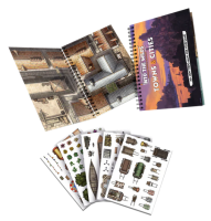 Into the Wilds - Battlemap Books: Towns & Cities