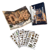 Into the Wilds - Battlemap Books: Traders & Dwellings