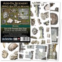 Add-On Scenery for RPG Maps Ruins