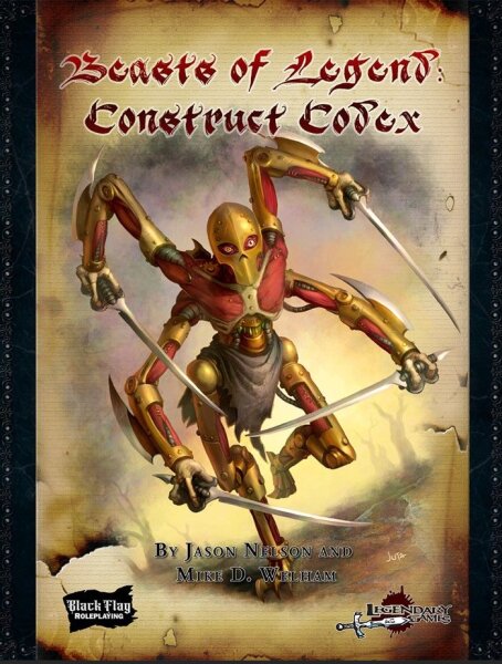 Black Flag RPG: Beasts of Legend - Construct Codex