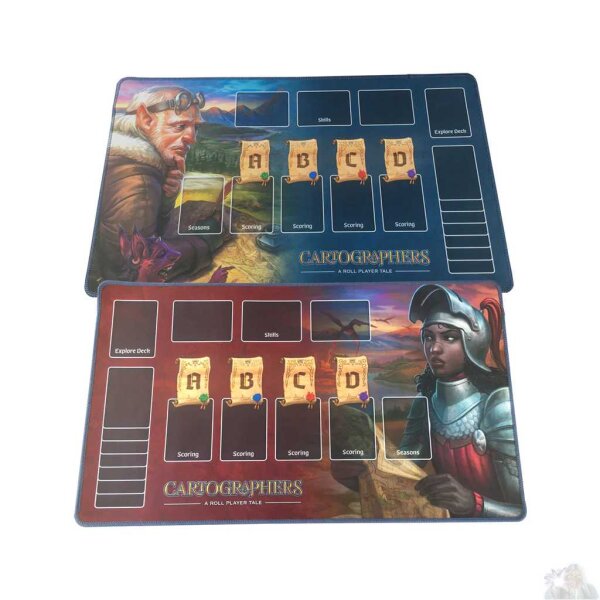 Cartographers: Double Sided Playmat