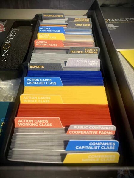 Hegemony Card Dividers