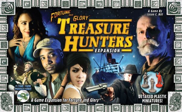 Fortune and Glory: The Cliffhanger Game - Treasure Hunters Reprint (EN)