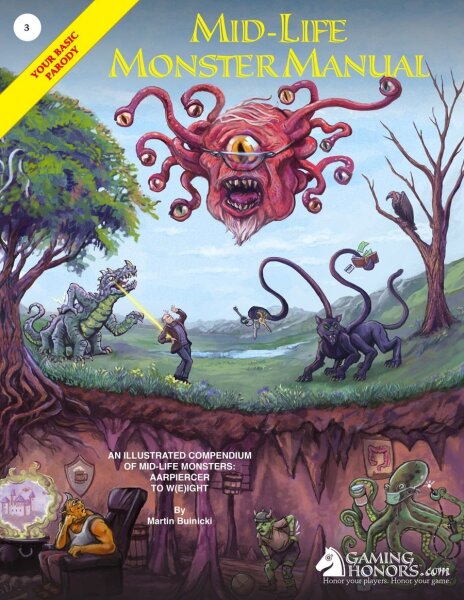 The Mid-Life Monster Manual Your Basic Parody (EN)