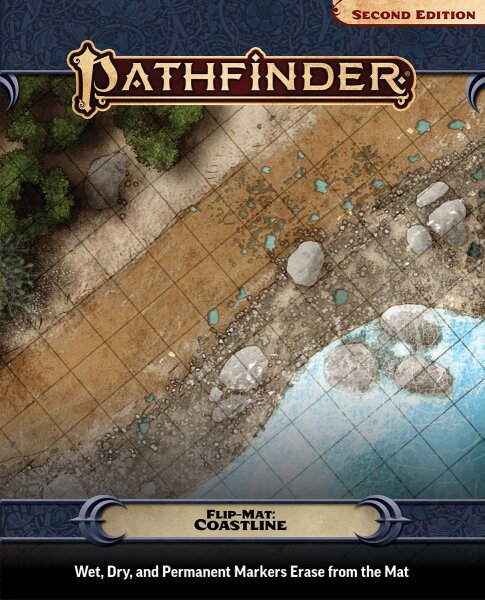 Pathfinder Flip-Mat: Coastline (EN)
