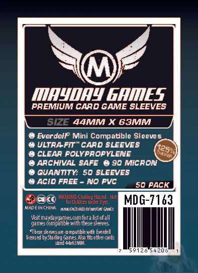 Card Sleeves - 44x63mm - Sleeve Kings - Everdell Mini Premium - 50 Stück