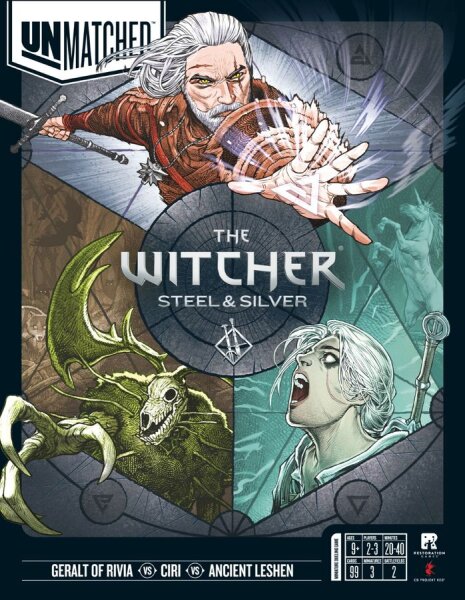 Unmatched - Witcher Steel & Silver (EN)