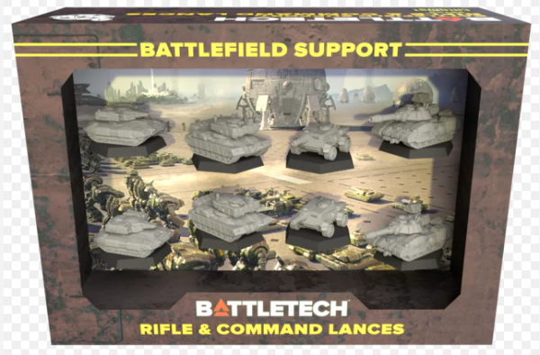 BattleTech: Battlefield Support - Rifle & Command Lances (EN)