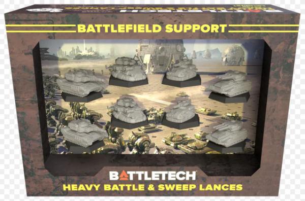 BattleTech: Battlefield Support - Heavy Battle & Sweep Lances (EN)