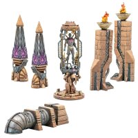 Marvel: Crisis Protocol - Dark Future Terrain Pack (DE/EN)
