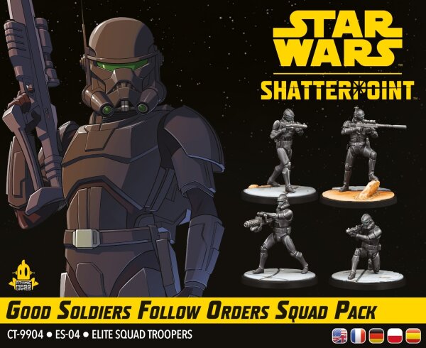 Star Wars: Shatterpoint - Good Soldiers Follow Orders Squad Pack (DE/EN)