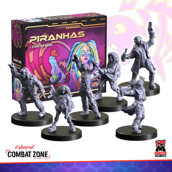 Cyberpunk Red: Combat Zone - Piranha Faction Starter (EN)