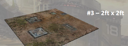 TerrainCrate: Deadzone Gaming Mat 3
