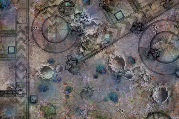 TerrainCrate: 6x4 Grim Battlefield Battle Mat (EN)