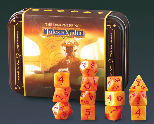 The Dragon Prince RPG: Tales of Xadia - Sunfire Dice (EN)