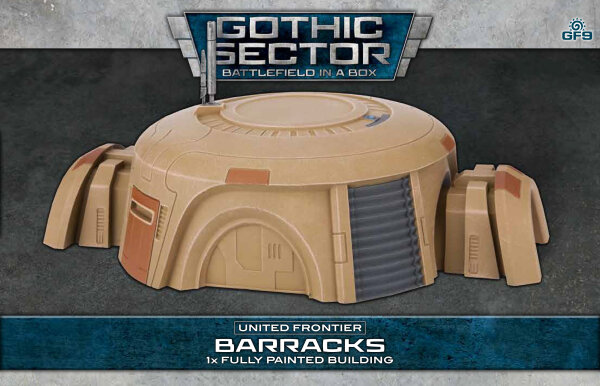 Battlefield in a Box - Gothic Sector - United Frontier Barracks