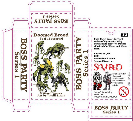 Doomed Brood Boss Party: Set 1 - SciFi Horror (EN)