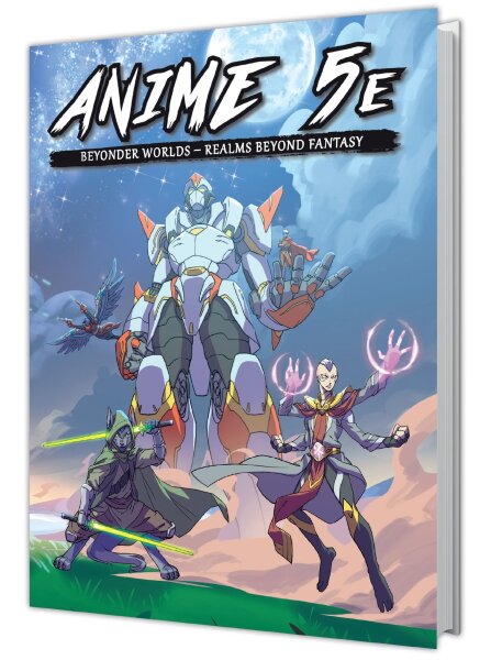 Anime 5E RPG: Beyonder Worlds Realms Beyond Fantasy (EN)