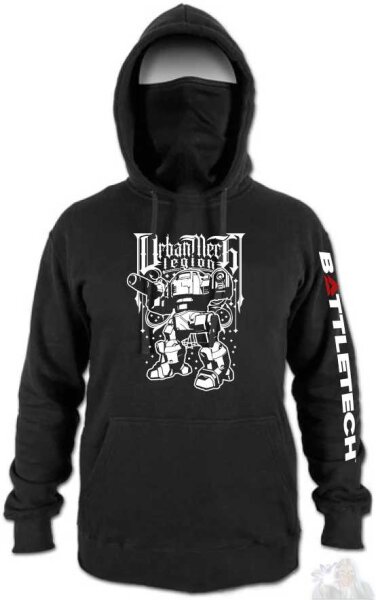 BattleTech: Hoodie UrbanMech Legion Size 4XL Blk